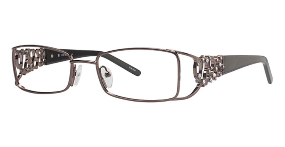 Vivid Boutique 5013 Brown optical frame for prescription eyeglasses or blue light glasses