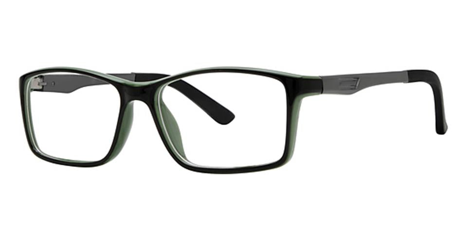 Metro 44 D Green/L Green optical frame for prescription eyeglasses or blue light glasses