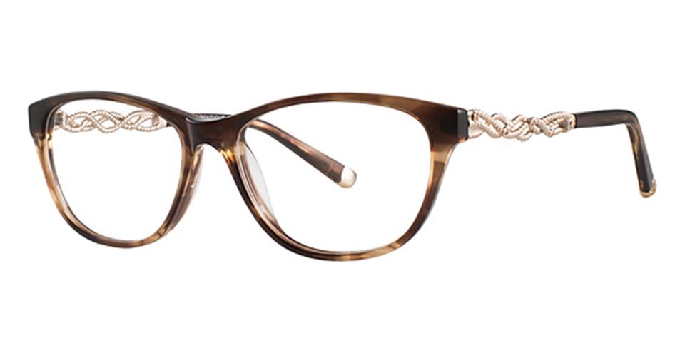 Vivid Boutique 4037 Brown optical frame for prescription eyeglasses or blue light glasses