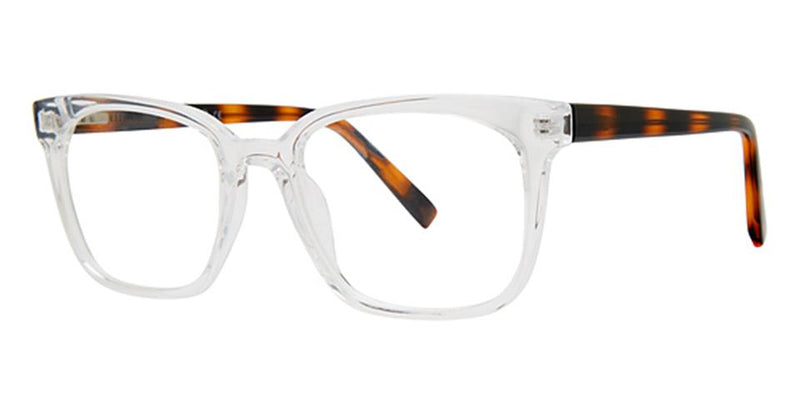 Metro 53 Crystal/Tortoise optical frame for prescription eyeglasses