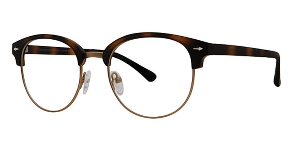 Vivid 258 Matt Tortoise/Matt Gold optical frame for prescription eyeglasses or blue light glasses