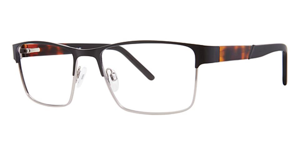 Vivid 400 Matt Black/Matt Gunmetal optical frame for prescription eyeglasses or blue light glasses