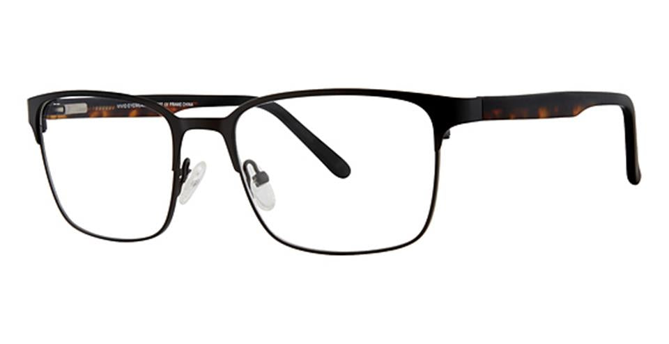 Vivid 397 Matt Black optical frame for prescription eyeglasses or blue light glasses