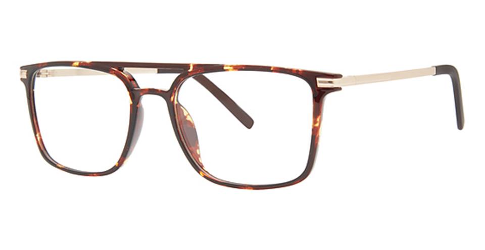 Vivid 921 Tortoise/Gold Optical frame for prescription eyeglasses or blue light glasses