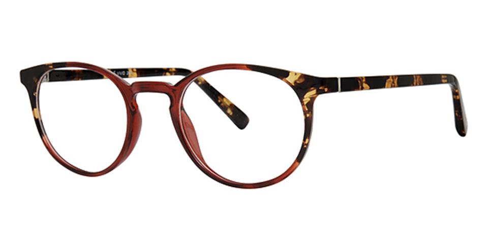 Vivid 267 Demi Wine optical frame for prescription eyeglasses or blue light glasses
