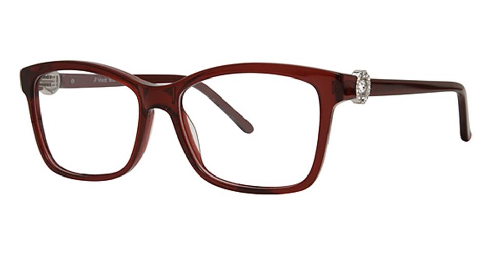 Vivid Boutique 4052 Wine optical frame for prescription eyeglasses or blue light glasses