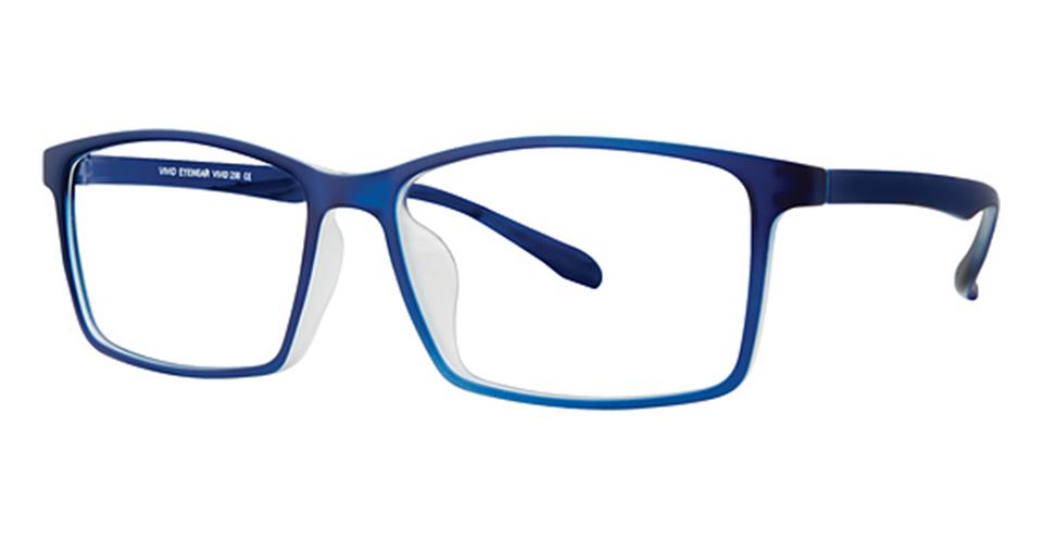 Vivid 256 Navy Matt optical frame for prescription eyeglasses or blue light glasses