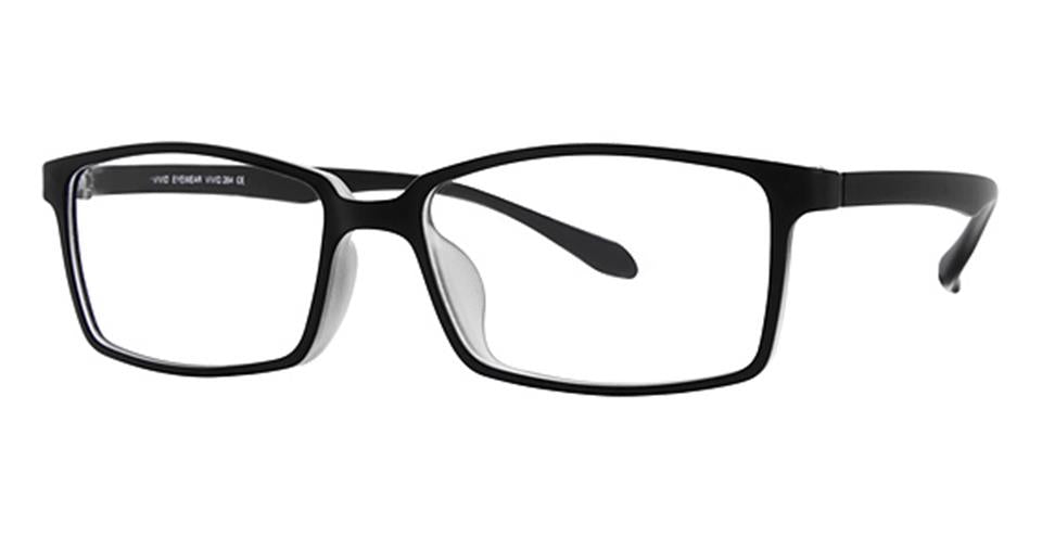 Vivid 264 Black optical frame for prescription eyeglasses or blue light glasses
