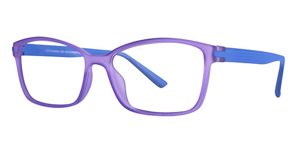 Vivid 242 Matt Crystal Purple/W Blue frame for prescription eyeglasses or blue light glasses