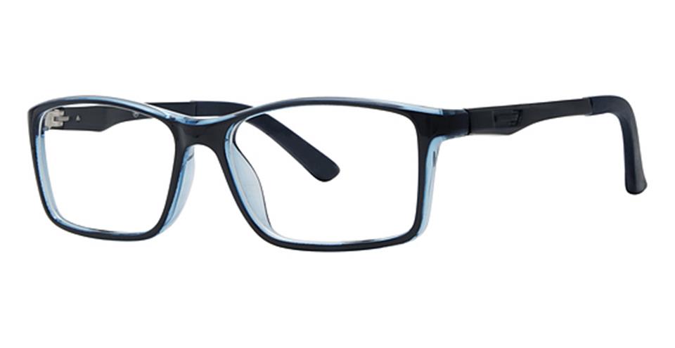 Metro 44 D Blue/L Blue optical frame for prescription eyeglasses or blue light glasses