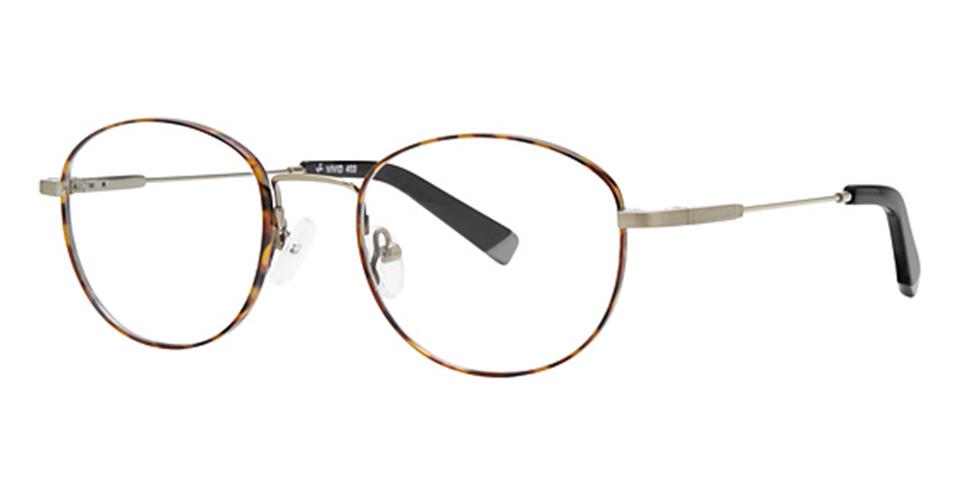 Vivid 403 Demi Amber optical frame for prescription eyeglasses or blue light glasses