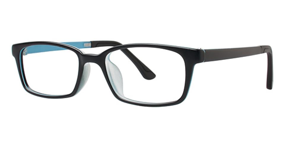 Vivid 223 Black/Blue frame for prescription eyeglasses or blue light glasses