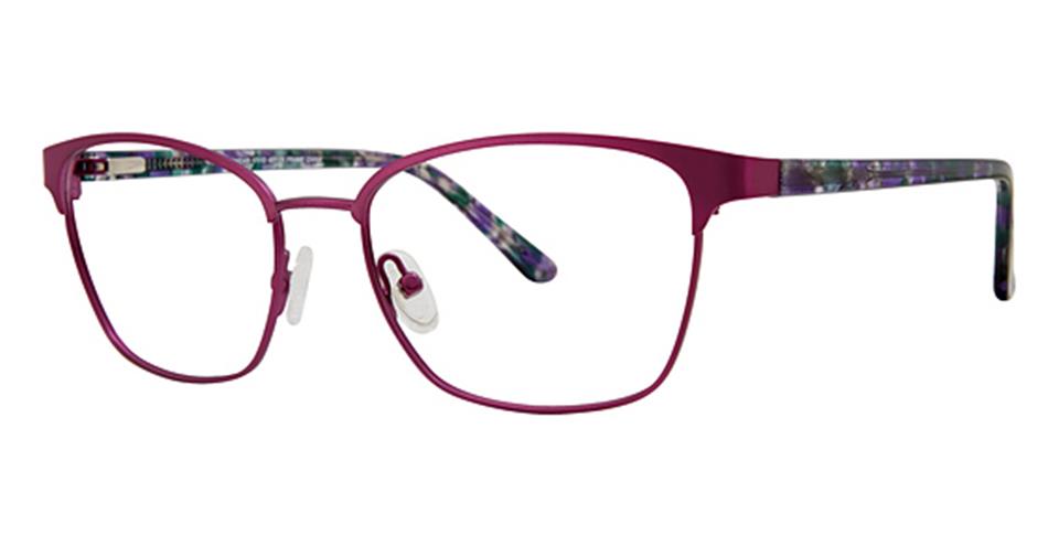 Vivid 401 Matt Purple optical frame for prescription eyeglasses or blue light glasses