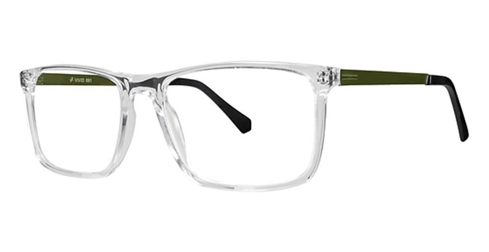 Vivid 891 Crystal Optical frame for prescription eyeglasses or blue light glasses