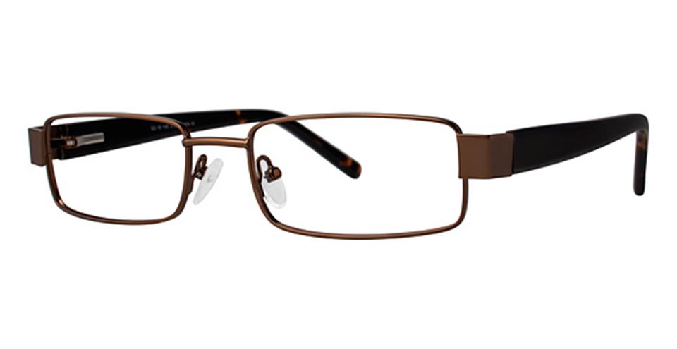 Vivid Expressions 1095 Brown optical frame for prescription eyeglasses or blue light glasses