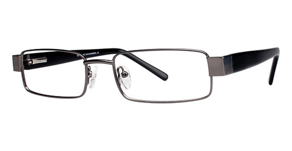 Vivid Expressions 1095 Gunmetal optical frame for prescription eyeglasses or blue light glasses