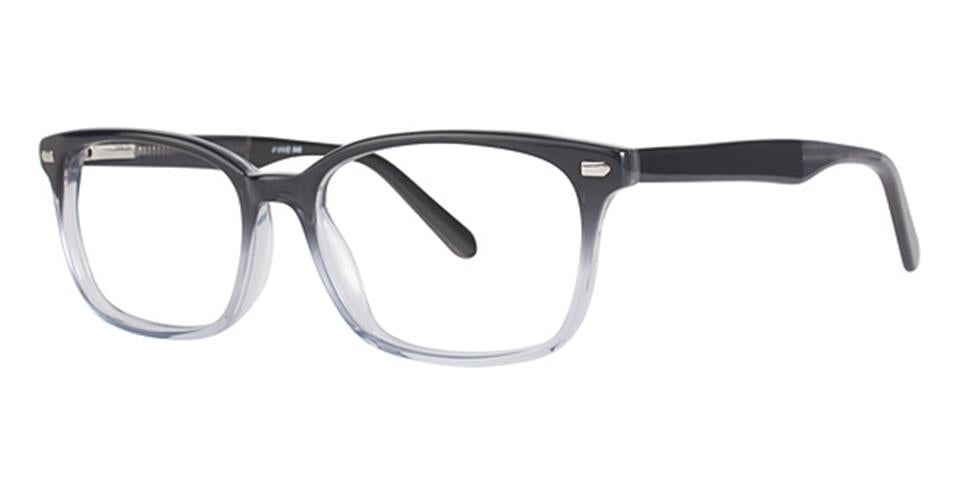 Vivid 846 Black/Grey Gradient Optical frame for prescription eyeglasses or blue light glasses