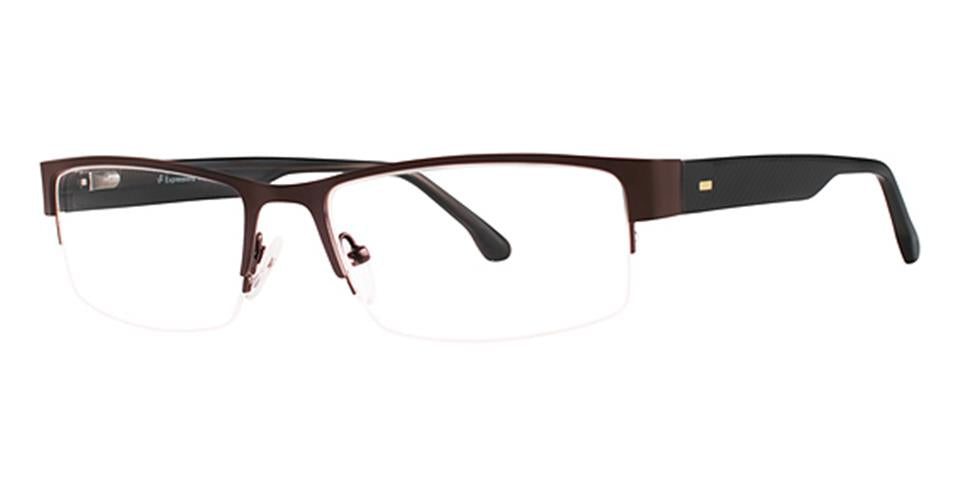 Vivid Expressions 1120 Matte Brown Optical frame for prescription eyeglasses or blue light glasses