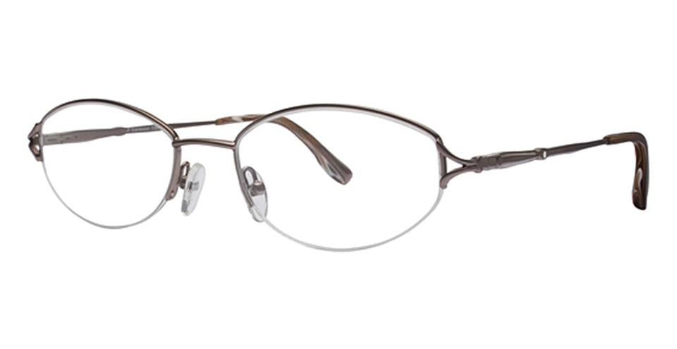Vivid Expressions 1080 Brown optical frame for prescription eyeglasses or blue light glasses