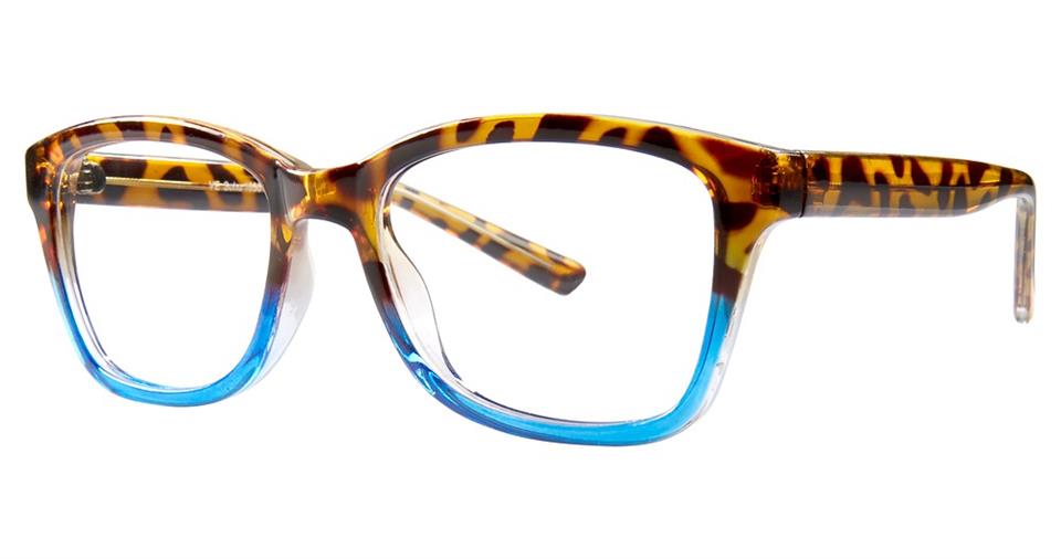 Blue Light Block Eyeglasses - SOHO 1030 Tortoise Blue
