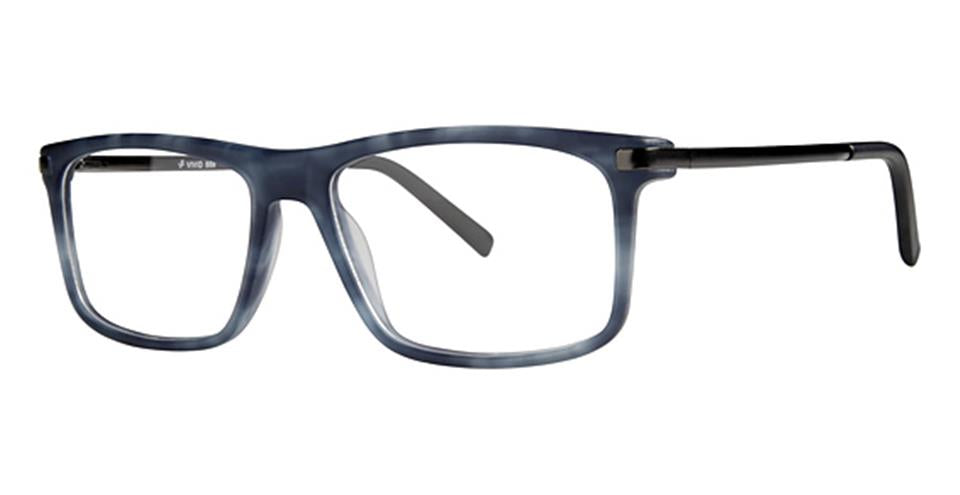 Vivid 889 Matt Demi Blue Optical frame for prescription eyeglasses or blue light glasses