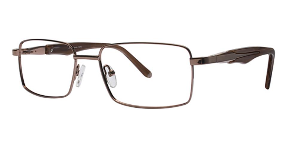 Vivid Expressions 1079 Brown/Brown Marble optical frame for prescription eyeglasses or blue light glasses