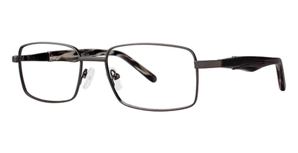 Vivid Expressions 1079 Gunmetal/Black Marble optical frame for prescription eyeglasses or blue light glasses