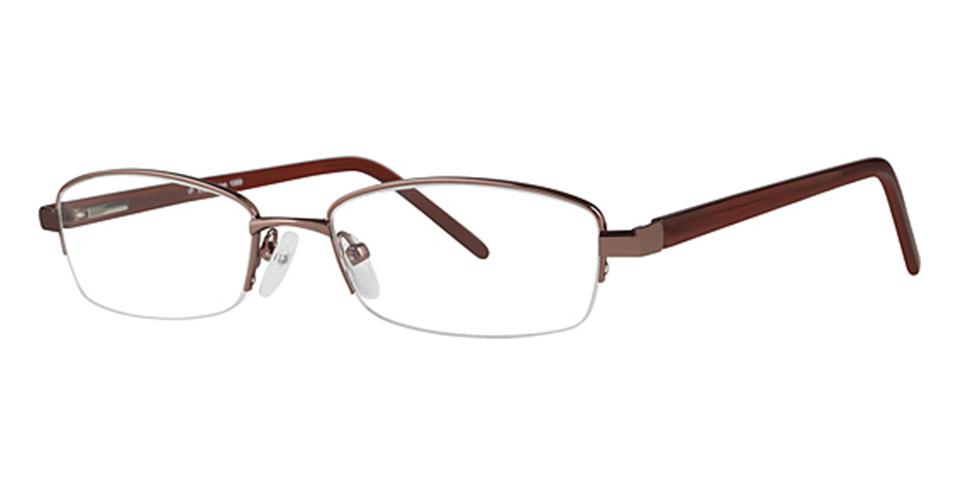 Vivid Expressions 1069 Shiny Brown optical frame for prescription eyeglasses or blue light glasses