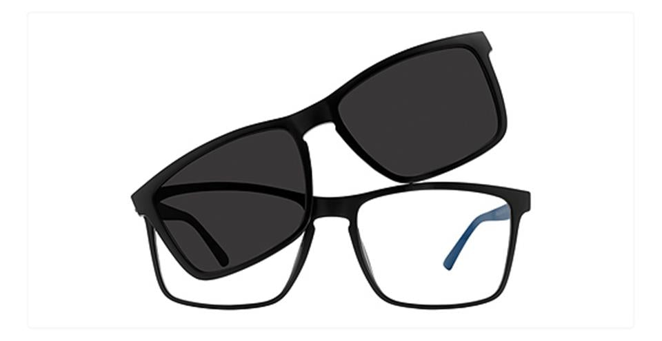 Vivid 6012 Black/Blue Optical frame for prescription eyeglasses or blue light glasses