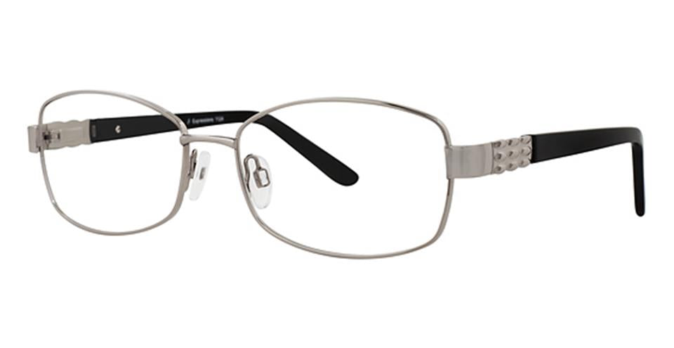 Vivid Expressions 1124 Silver frame for prescription eyeglasses or blue light glasses