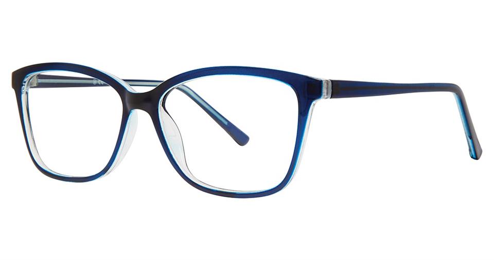 Blue Light Block Eyeglasses - SOHO 1046 Blue Crystal