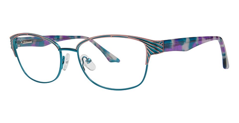 Vivid Expressions 1123 Blue/Pink Optical frame for prescription eyeglasses or blue light glasses