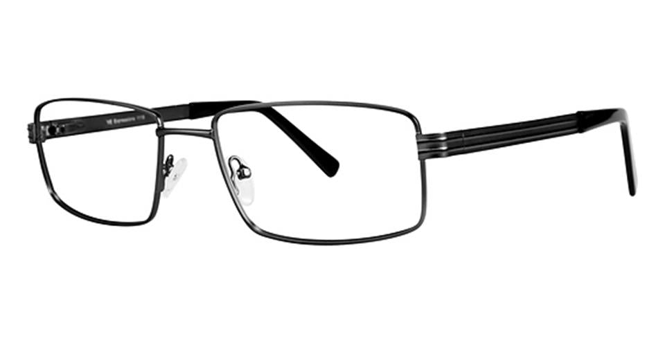 Vivid Expressions 1119 Black/Gunmetal Optical frame for prescription eyeglasses or blue light glasses
