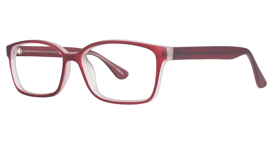 Blue Light Block Eyeglasses - SOHO 0119 Red Crystal Matt