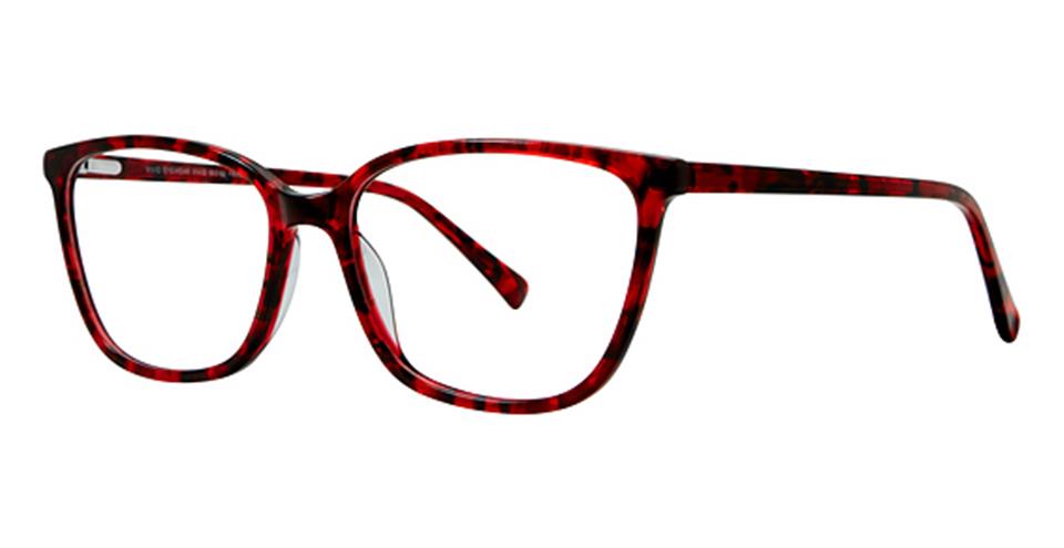 Vivid 883 Demi Red Optical frame for prescription eyeglasses or blue light glasses