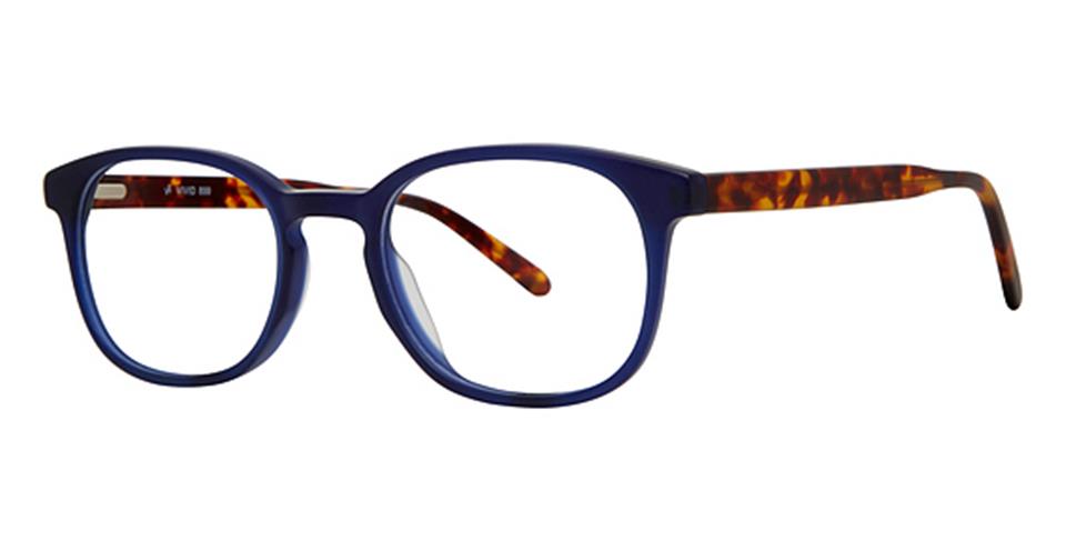 Vivid 899 Matt Navy Blue Optical frame for prescription eyeglasses or blue light glasses