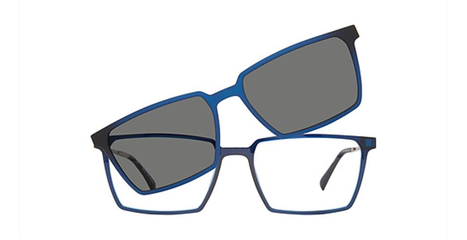 Vivid 6029 Matt Blue/Tortoise Optical frame for prescription eyeglasses or blue light glasses