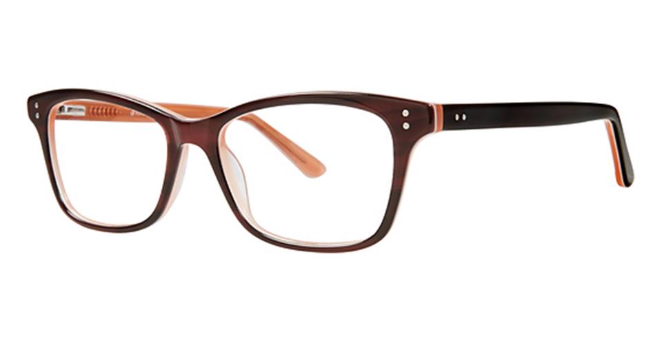 Vivid 881 Brown Optical frame for prescription eyeglasses or blue light glasses