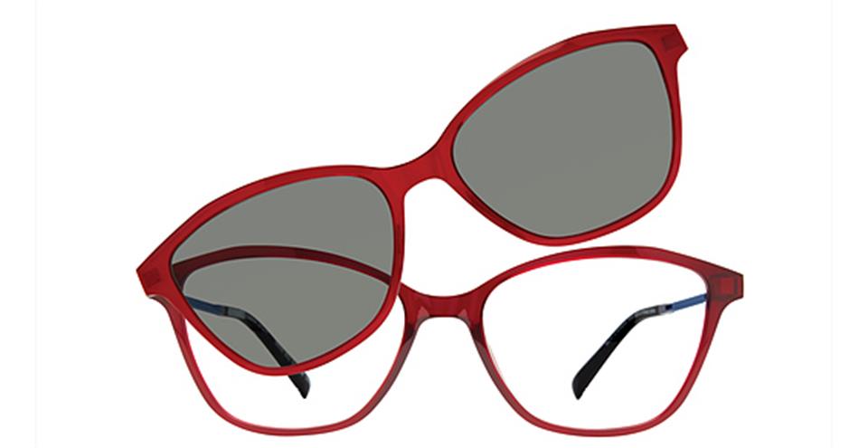 Vivid 6028 Shiny Wine/Blue Optical frame for prescription eyeglasses or blue light glasses