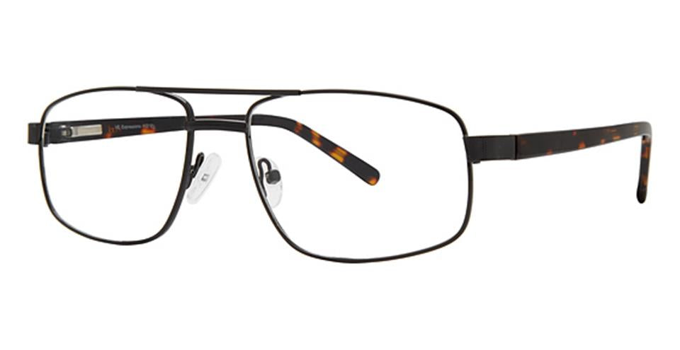 Vivid Expressions 1131 Black/Tortoise frame for prescription eyeglasses or blue light glasses