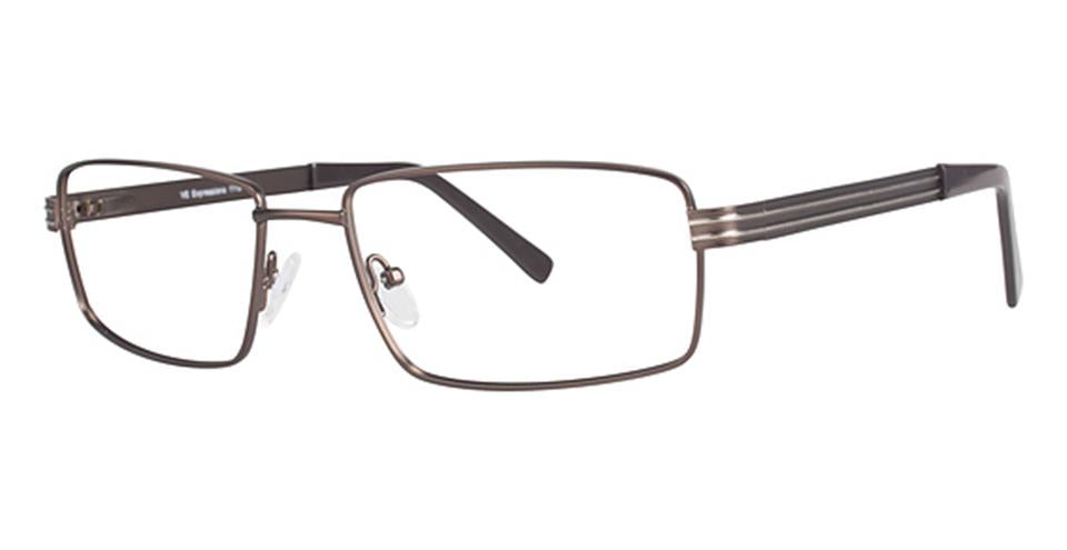 Vivid Expressions 1119 Brown/Gold Optical frame for prescription eyeglasses or blue light glasses