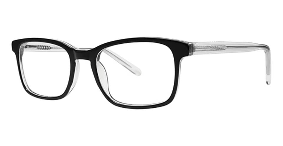 Vivid 897 Black/Crystal Optical frame for prescription eyeglasses or blue light glasses