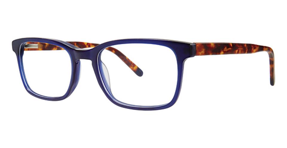 Vivid 897 Matt Navy/Tortoise Optical frame for prescription eyeglasses or blue light glasses