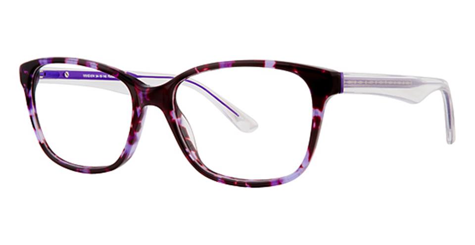 Vivid 874 Purple Optical frame for prescription eyeglasses or blue light glasses