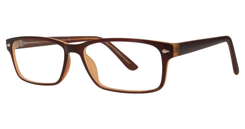 Blue Light Block Eyeglasses - SOHO 1029 Brown