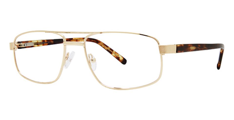 Vivid Expressions 1131 Gold/Tortoise frame for prescription eyeglasses or blue light glasses