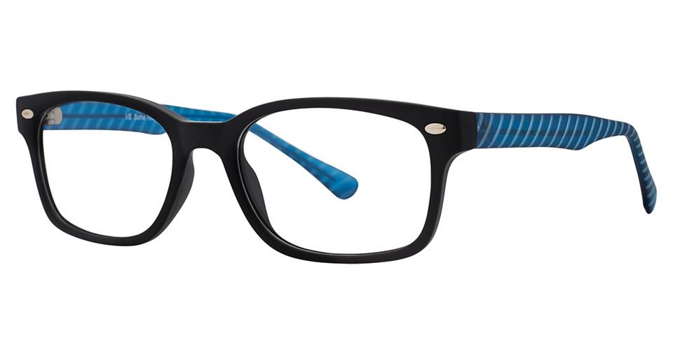 Blue Light Block Eyeglasses - SOHO 1032 Matt Black Blue