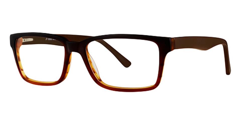 Vivid 872 Brown Crystal Optical frame for prescription eyeglasses or blue light glasses