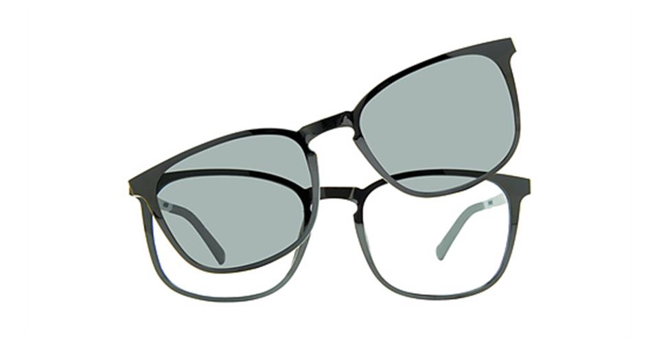 Vivid 6024 Shiny Black Optical frame for prescription eyeglasses or blue light glasses