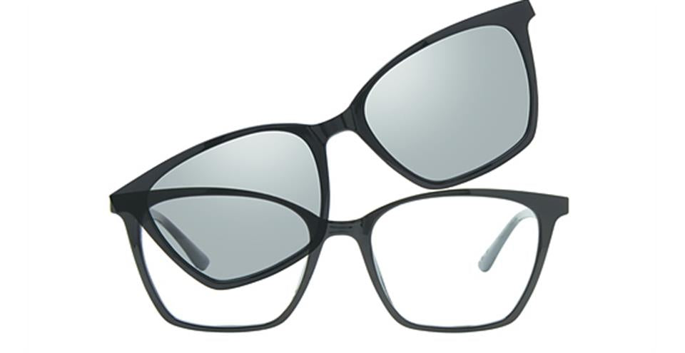 Vivid 6023 Shiny Black Optical frame for prescription eyeglasses or blue light glasses